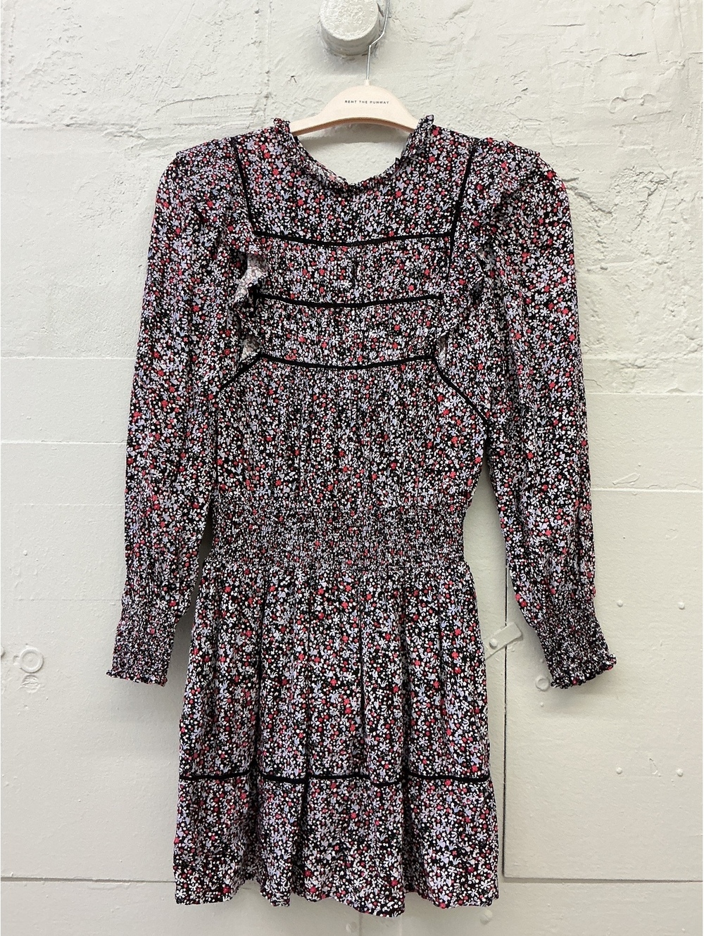 Rails Floral Long Sleeve Mini Dress